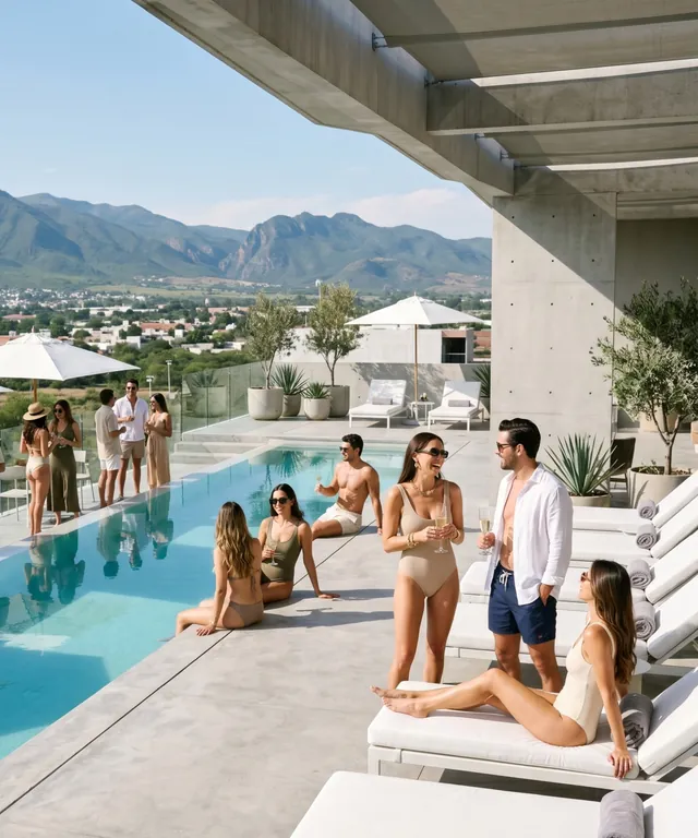 Pool party premium de día con alberca